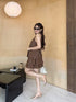 Two Piece Halter Lace Strap Sets